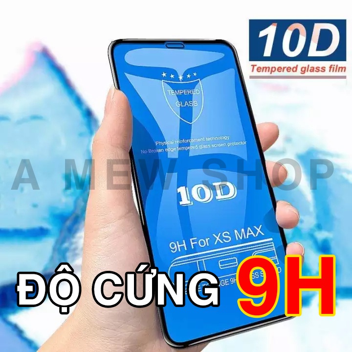 [SIÊU RẺ] Kính Cường Lực iphone Full màn 10D 6/6plus/6s/6splus/7/7plus/8/8plus/x/xr/xs/xsmax/11/12/pro/promax