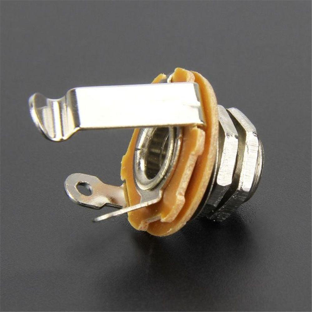 JONYE Set 10 Ổ Cắm Đầu Vào Micro 1 / 4 &quot;Chuyên Dụng Cho Đàn Guitar Điện