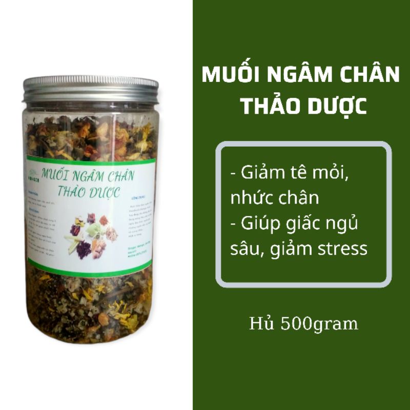 Muối ngâm chân thảo dược