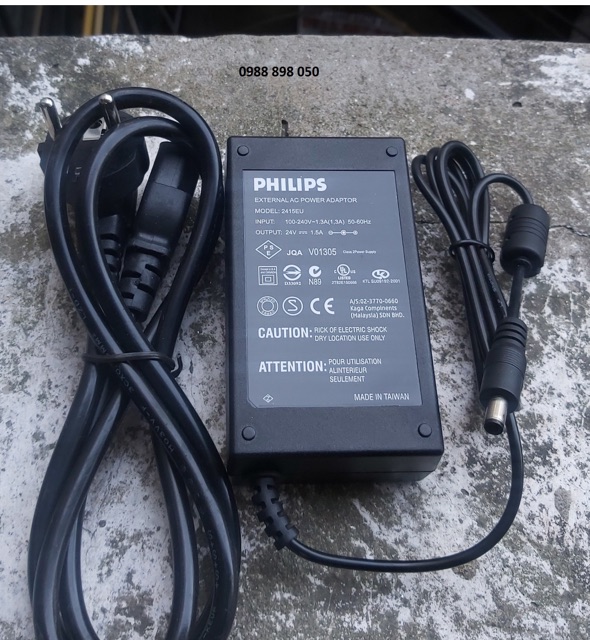 nguồn-adapter 24v 1500ma philips chính hãng