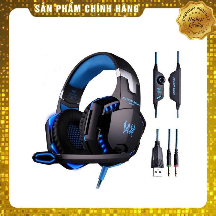 [HÀNG CHÍNH HÃNG] Tai Nghe Gaming Kotion Each G2000 7.1 Suround | BigBuy360 - bigbuy360.vn