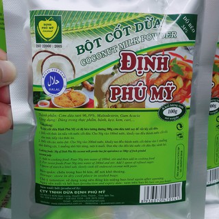 Bột Cốt Dừa Định Phú Mỹ 100gram