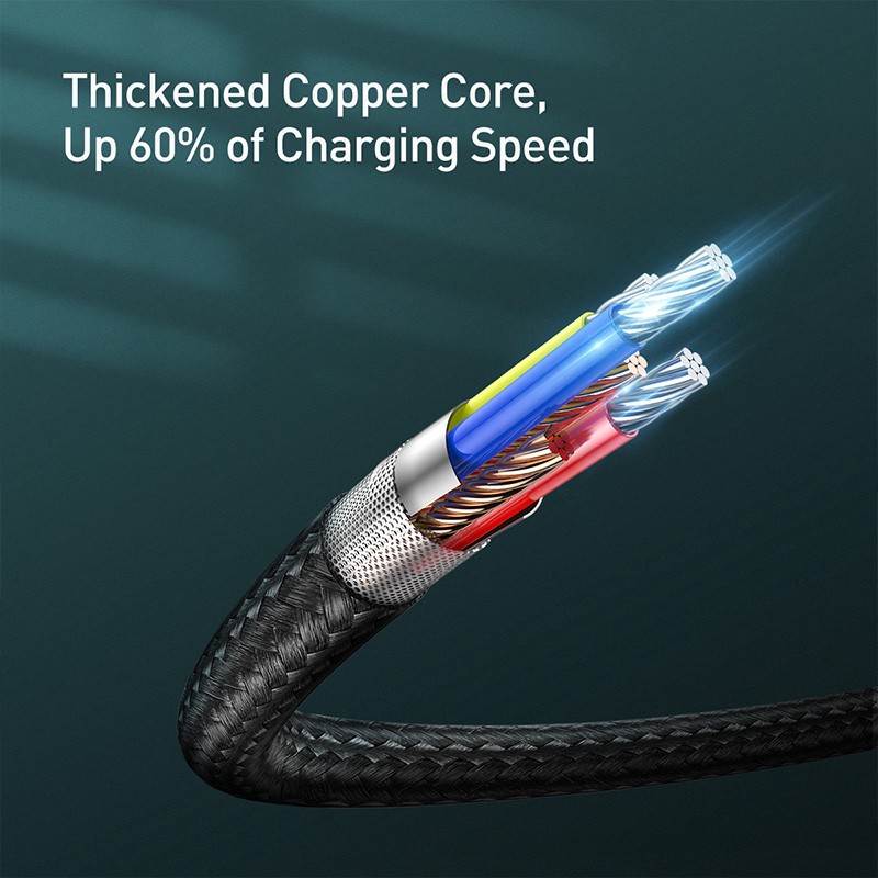 [Ship in 24 Hours] Baseus 18W USB-C to Lightning Cable PD Fast Charging Cable Quick Data Cable