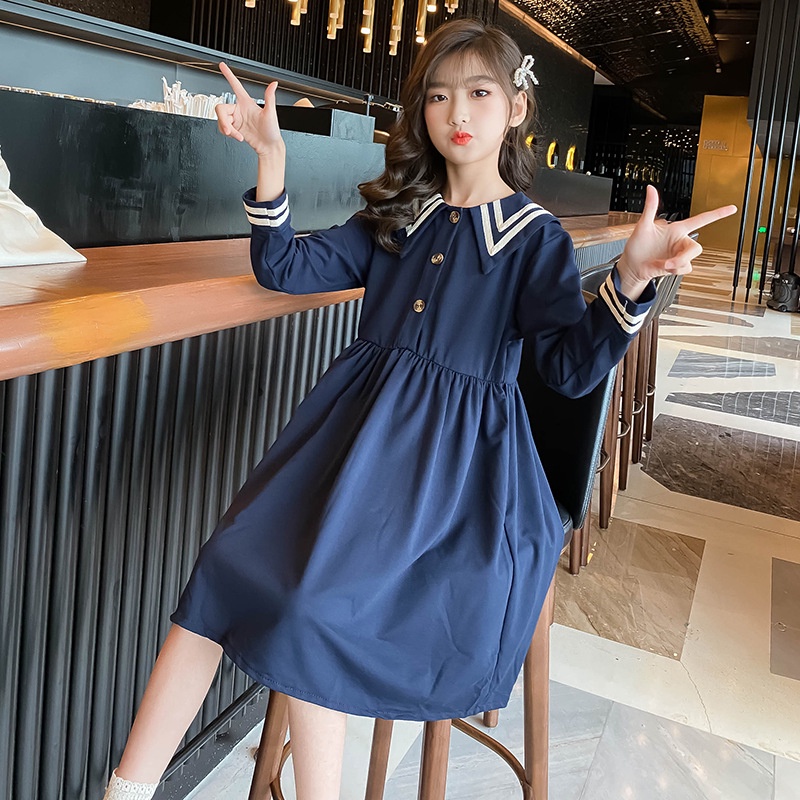 Đầm Công Chúa Xuân Thu Phong Cách Phương Tây Mới 2022 Cho Bé Gái