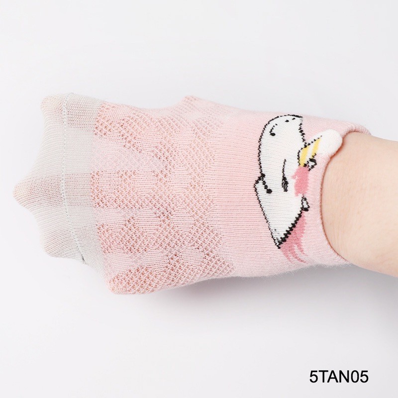 Set 5 đôi tất lưới cao cấp chống Trượt 5TAN05