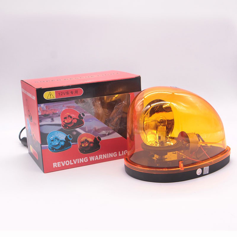 Đèn LED cảnh báo an toàn nhấp nháy có nam châm gắn xe hơi/ xe công trình