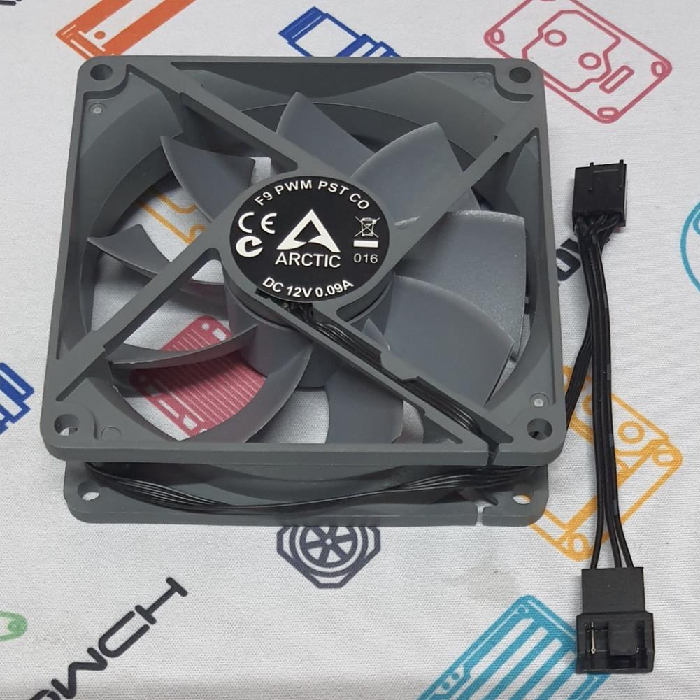 Thanh lý FAN quạt tản nhiệt ARCTIC F9 PWM PST CO
