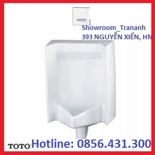 Bồn tiểu nam toto ut447hr, bô tiểu nam treo tường, bô tiểu đứng toto.