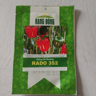 Hạt giống ớt chuông rado 353