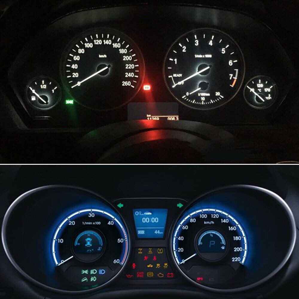 T3 T4.2 T4.7 Dashboard LED Indicator Air Conditioning Lamp Gear Instrument Light