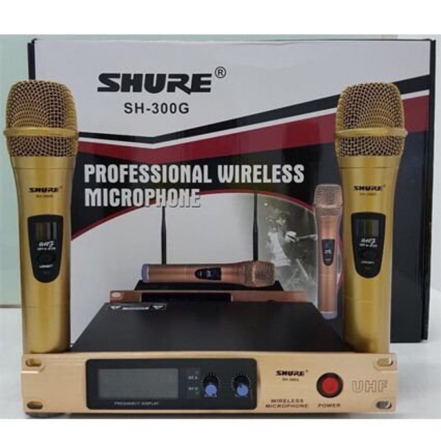 CẶP MICRO KARAOKE CỰC HAY có clip test S.h.u.r.e SH300g