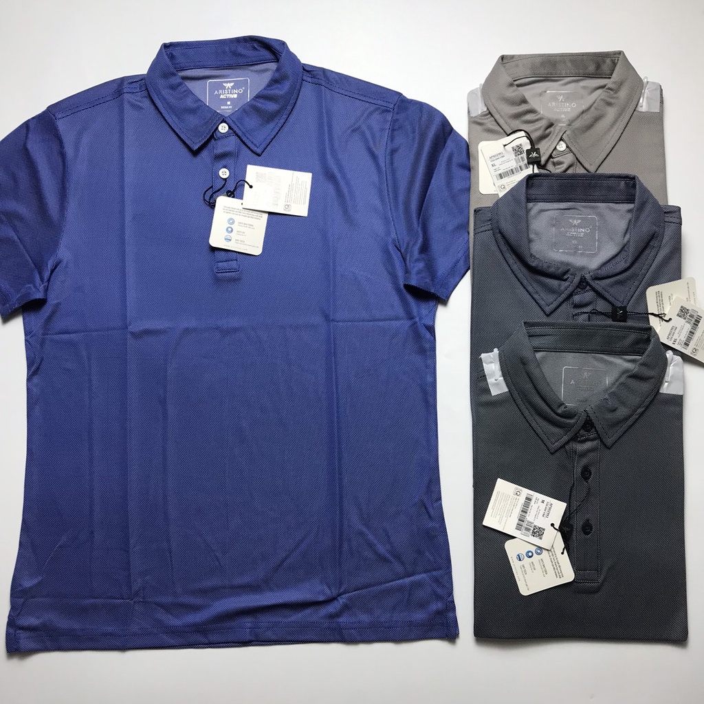 Áo thun nam ngắn tay  ARISTINO bền màu không bai gião APS029S1