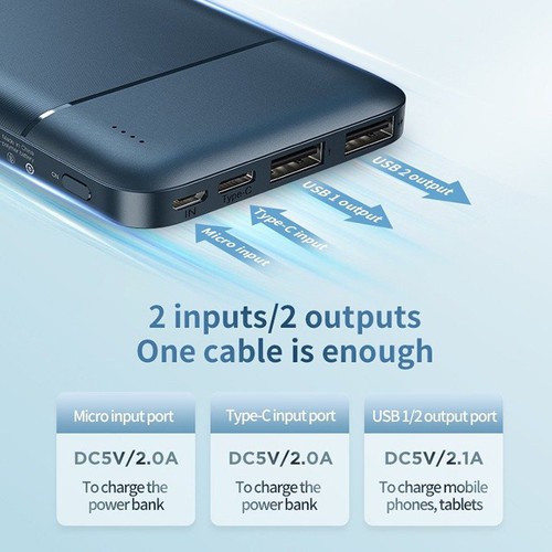 Pin sạc dự phòng Remax 10.000mAh 20.000mah model RPP-269 - Đen -Trắng - Hàng chính hãng