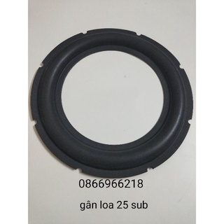Gân loa bass 25 sub.