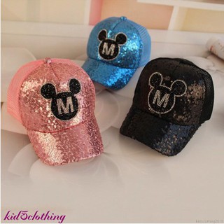 Nón lưỡi trai tai chuột Mickey xinh xắn cho bé