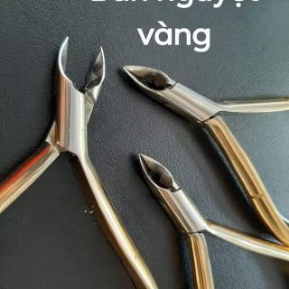 Kềm quỳnh ; 5 kềm bán nguyệt mạ vàng , thép c45