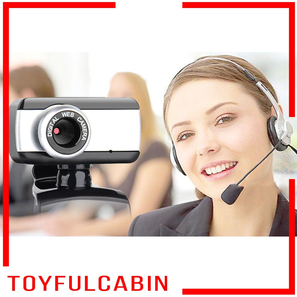 Webcam Hd Usb 2.0 Mới Cho Pc Laptop Notebook