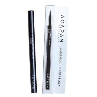 Bút kẻ mắt Karadium - Agapan Waterproof Brush Liner Black