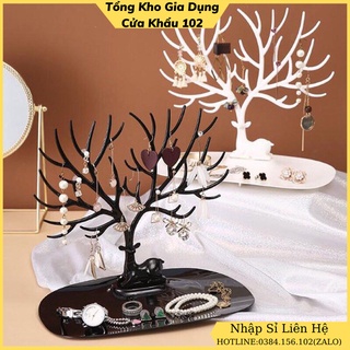 Cây treo đồ trang sức, phụ kiện hình hươu độc đáo