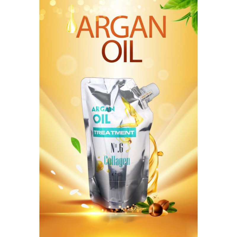 Hấp siêu phục hồi Argan oil collagen chính hãng