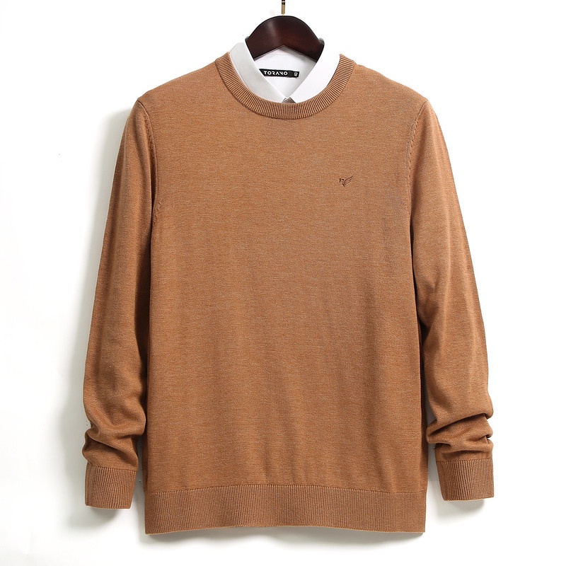 Áo Len Nam Torano Cổ Tròn, Co giãn nhẹ, phom trẻ trung không ôm body, giữ ấm tốt EWTE001