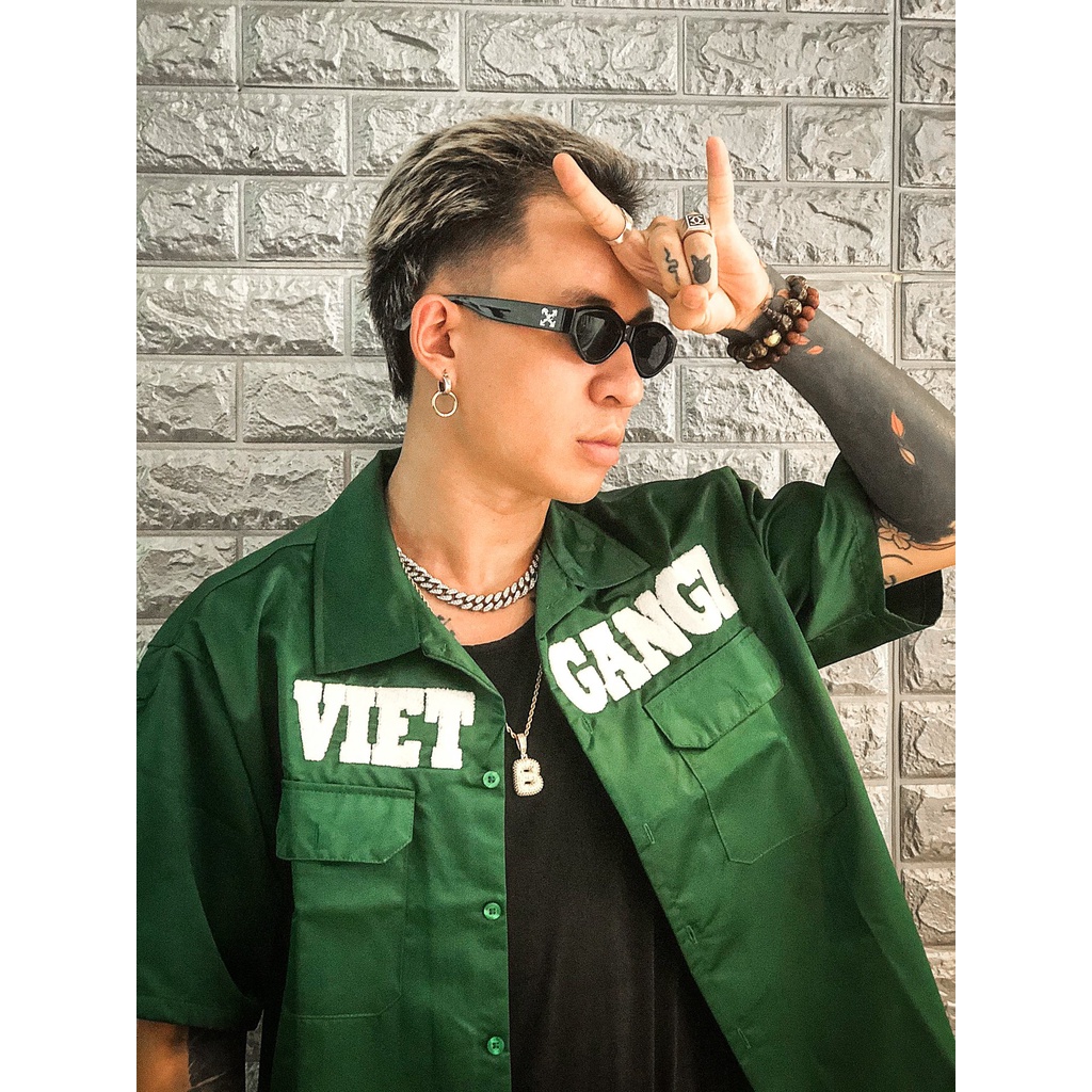 Áo sơ mi chính hãng Vietgangz LATIN KING