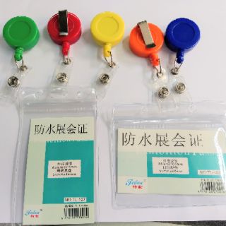 5 cái củ rút đeo thẻ các màu