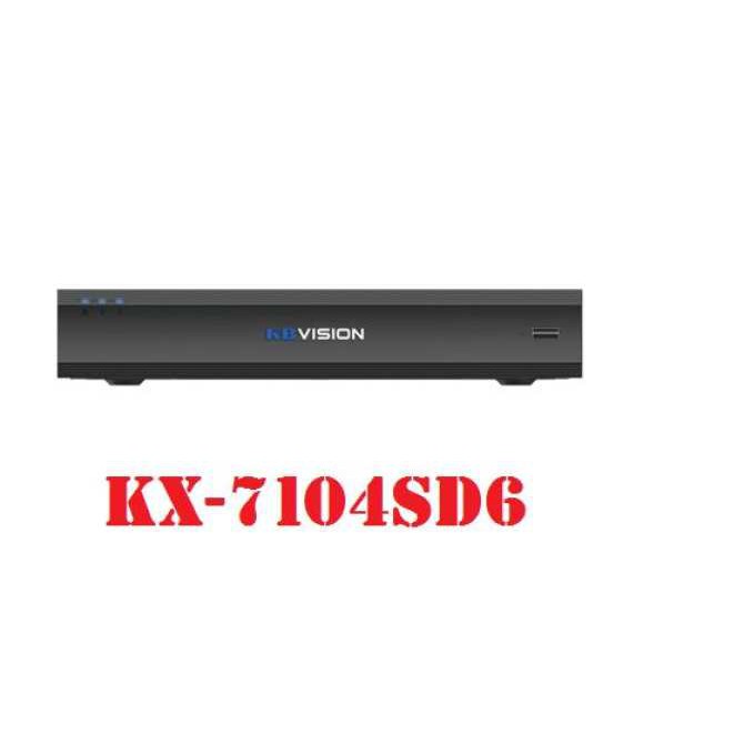 Hàng chính hãng - ĐẦU GHI KBVISION DVR KX-7104SD6