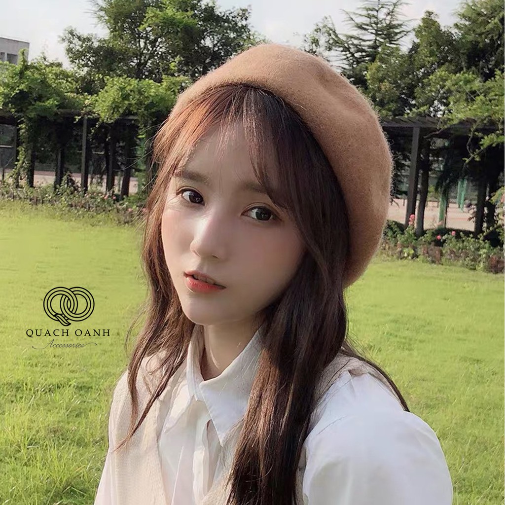 Mũ beret , Mũ nồi phong cách Hàn Quốc - MUL002