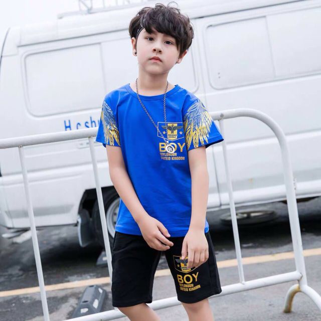 Bộ thể thao BOY size nhỡ cho bé trai