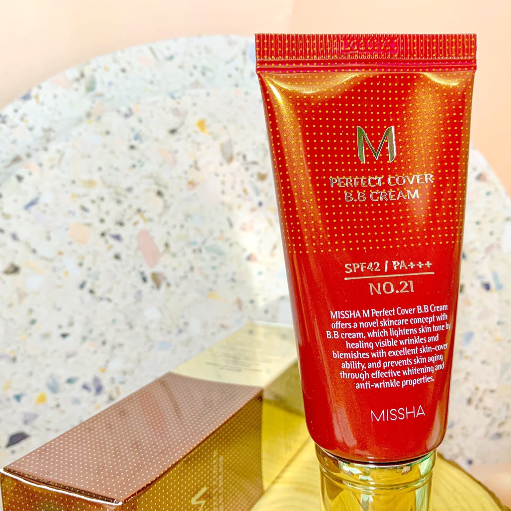 Kem BB MISSHA M Perfect Cover BB Cream SPF42/PA+++ 50mL