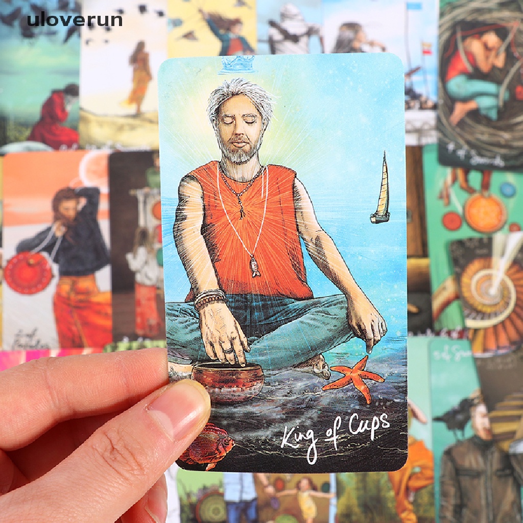 Uloverun Bộ Bài Tarot Tiếng Anh Đa Năng Tiện Lợi