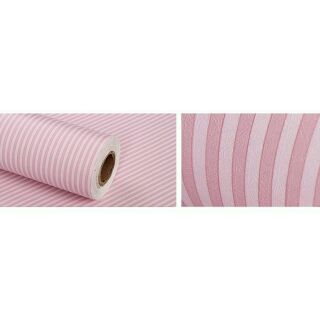 12m giấy dán tường sọc hồng mịn