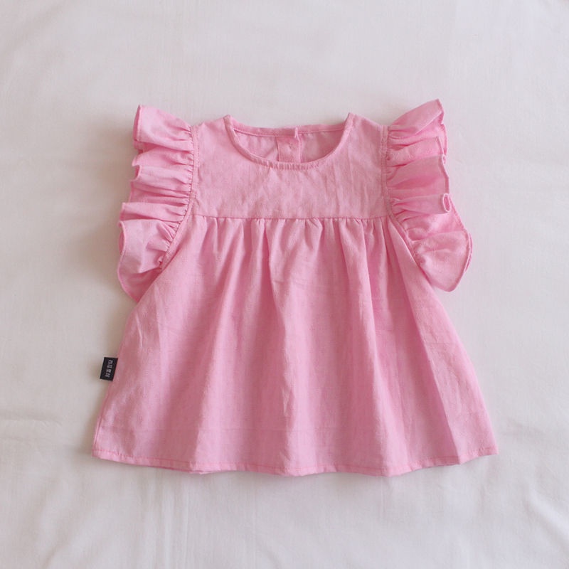 Áo Thun Ba Lỗ Màu Sắc Đơn Giản Dễ Phối Đồ Thời Trang Hè Phong Cách Hàn Quốc Cho Nữ