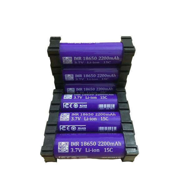 [NPS] Pin tím TL IMR 18650 dung lượng 2200mah, xả cao 15c