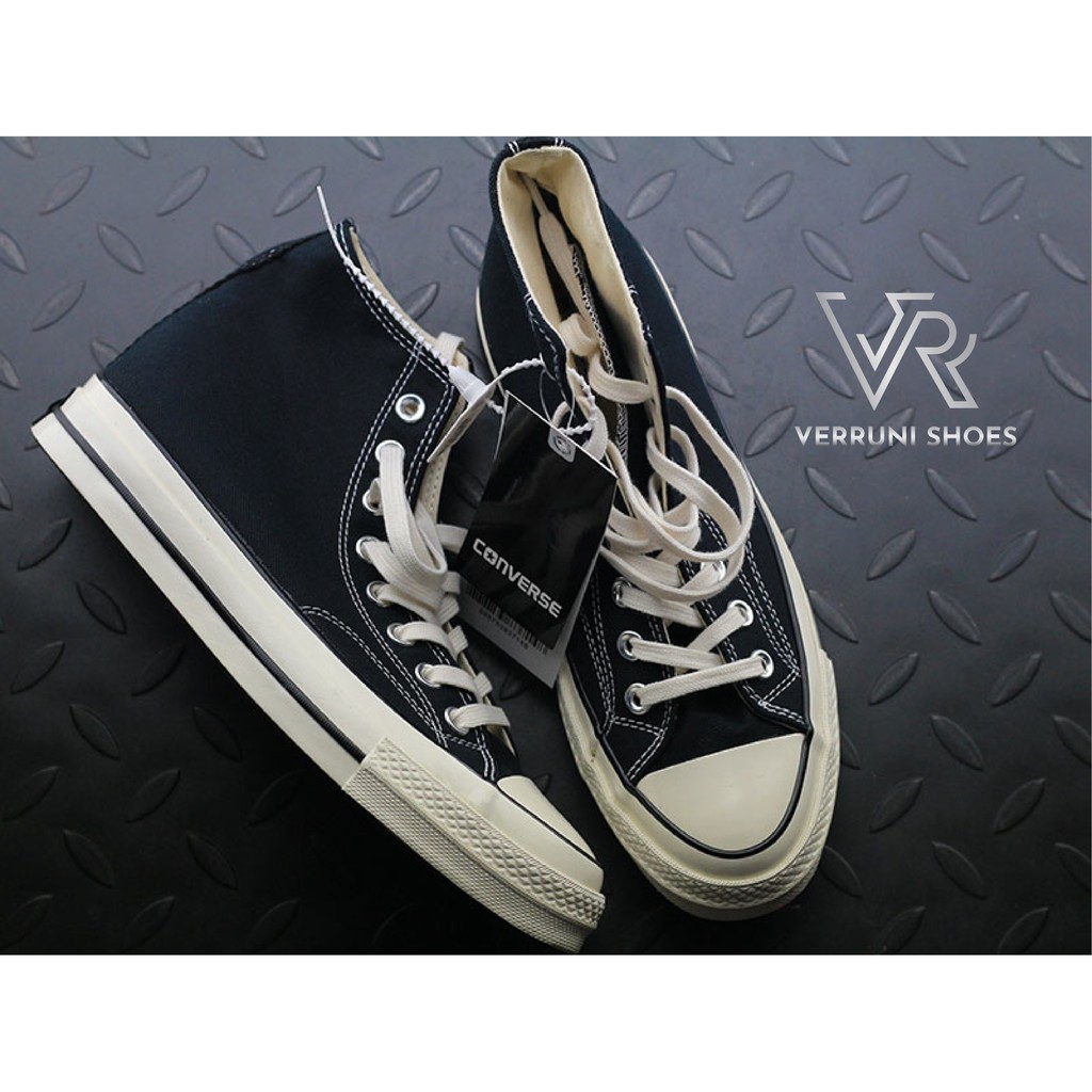 Bản Cao Cấp Giày Sneaker CV Chuck Taylor 1970s Màu Đen Cổ Cao | BigBuy360 - bigbuy360.vn