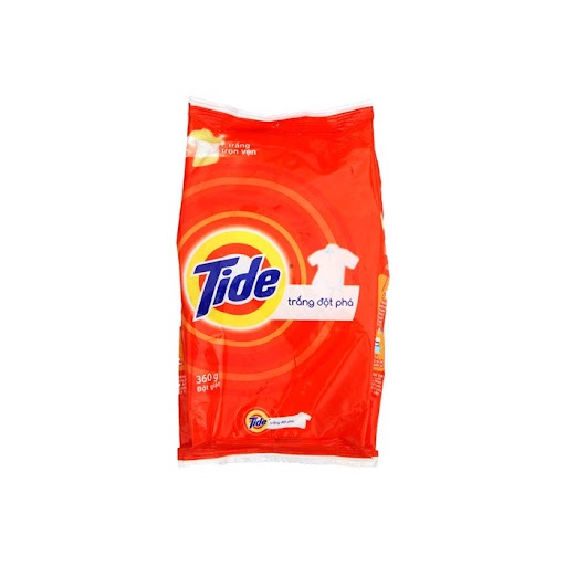 Bột giặt TIDE trắng đột phá bịch 360g