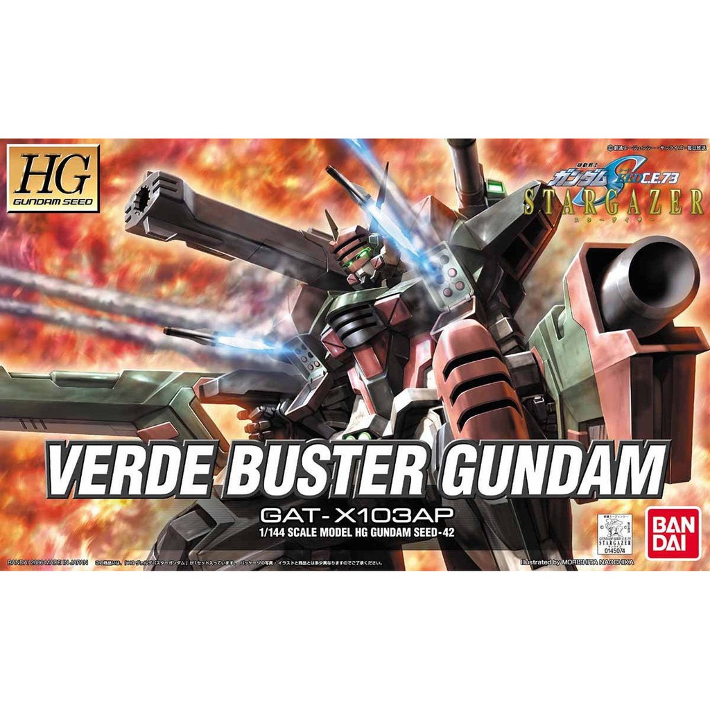 Mô hình Gundam Bandai HG 42 Verde Buster 1/144 Gundam SEED C.E 73 Stargazer [GBD] [BHG]