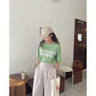 Quần Dài vải ống rộng cột dây eo