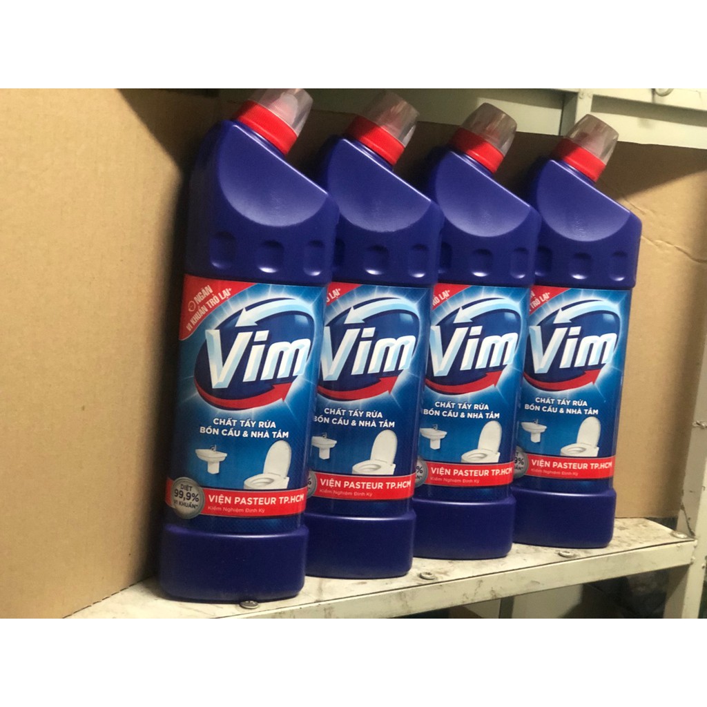 Tẩy rửa bồn cầu VIM 900ml