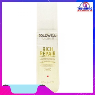 XỊT DƯỠNG TÓC GOLDWELL RICH REPAIR RESTORING SIÊU PHỤC HỒI TÓC HƯ NEW 150ML