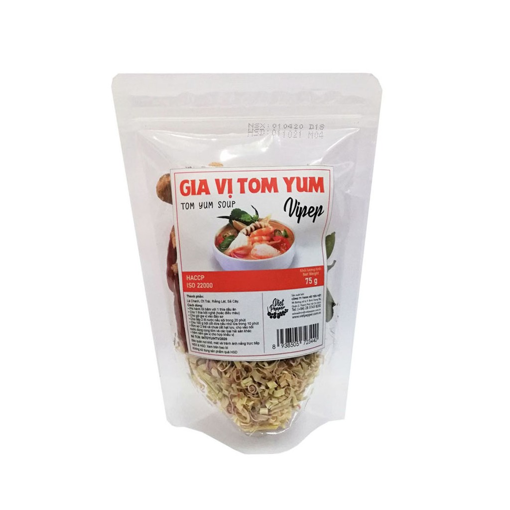 Combo 5 Gói Gia Vị Lẩu Dê - Lẩu Thái - Súp Gà - Tomyum - Gia Vị Nấu Phở