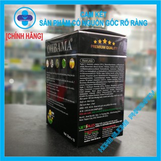 GỘI LÀ ĐEN THẢO DƯỢC OHBAMA (Hộp 10 gói)