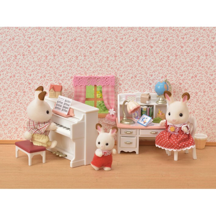 Đồ chơi nhập vai Piano &amp; Desk Set Epoch Sylvanian Families