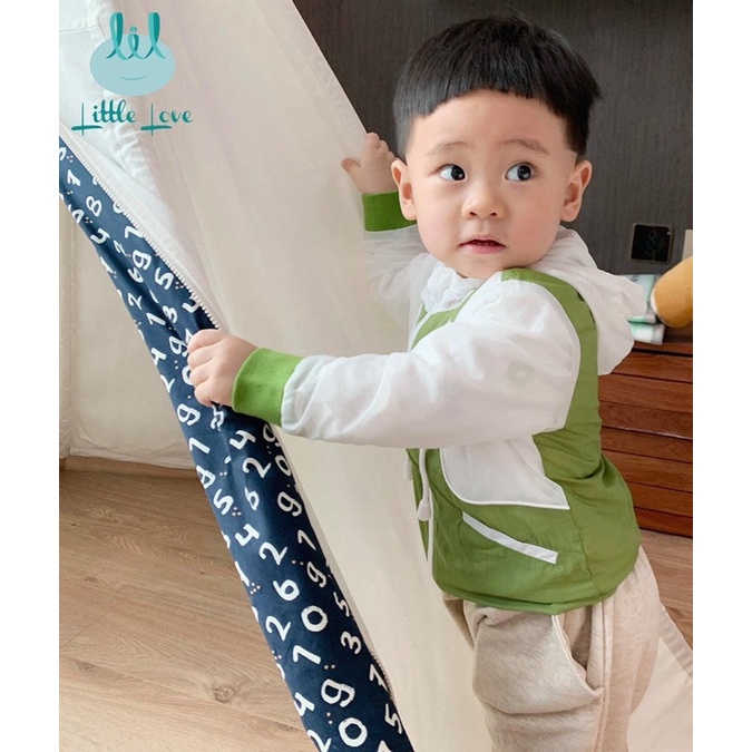 Áo chống nắng, áo khoác, áo gió ualarogo chống tia uv cực tốt cho bé