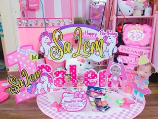 Chibi cho bé ( set sinh nhật cho bé hàng thiết kế)