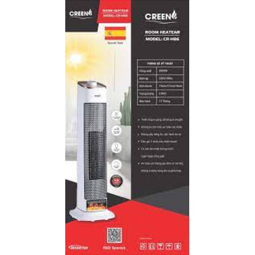 Máy sưởi gốm Ceramic Inverter Creen CR-H86 2000W