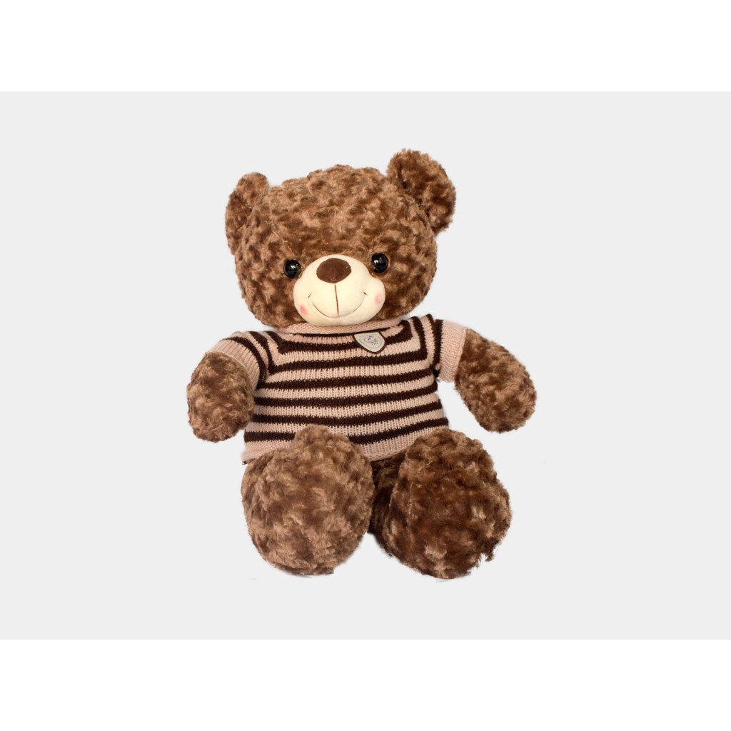 Gấu Bông Teddy Xoắn Len Socola Cực Yêu 1m2