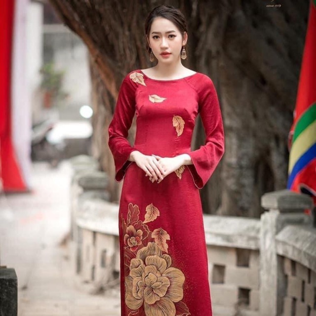 Áo dài thêu