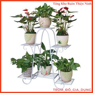 Kệ để cây cảnh chậu hoa 6 tầng nghệ thuật (bằng sắt siêu bền)